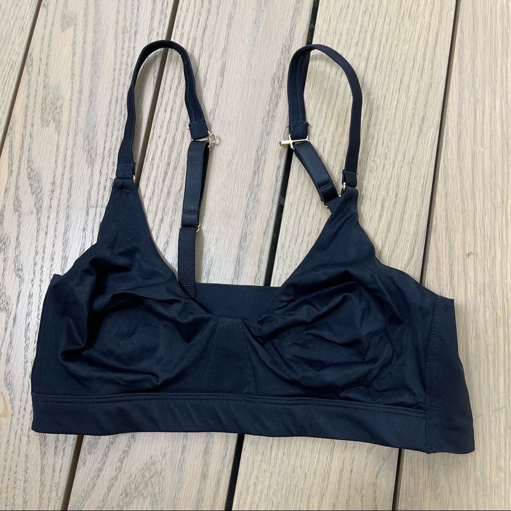 On gossamer next to nothing bralette